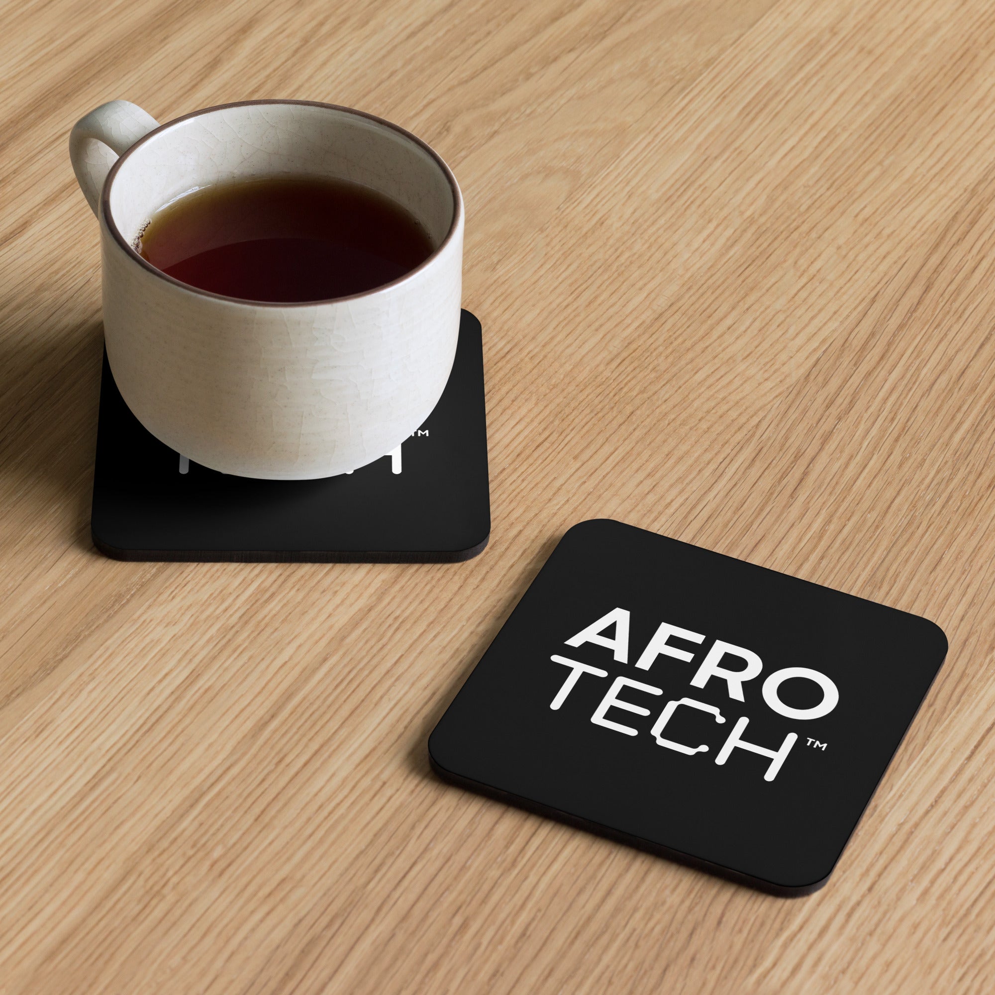 AFROTECH Cork-back coaster – Blavity Shop