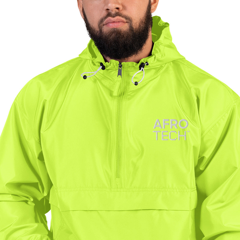 AFROTECH Embroidered Champion Packable Jacket