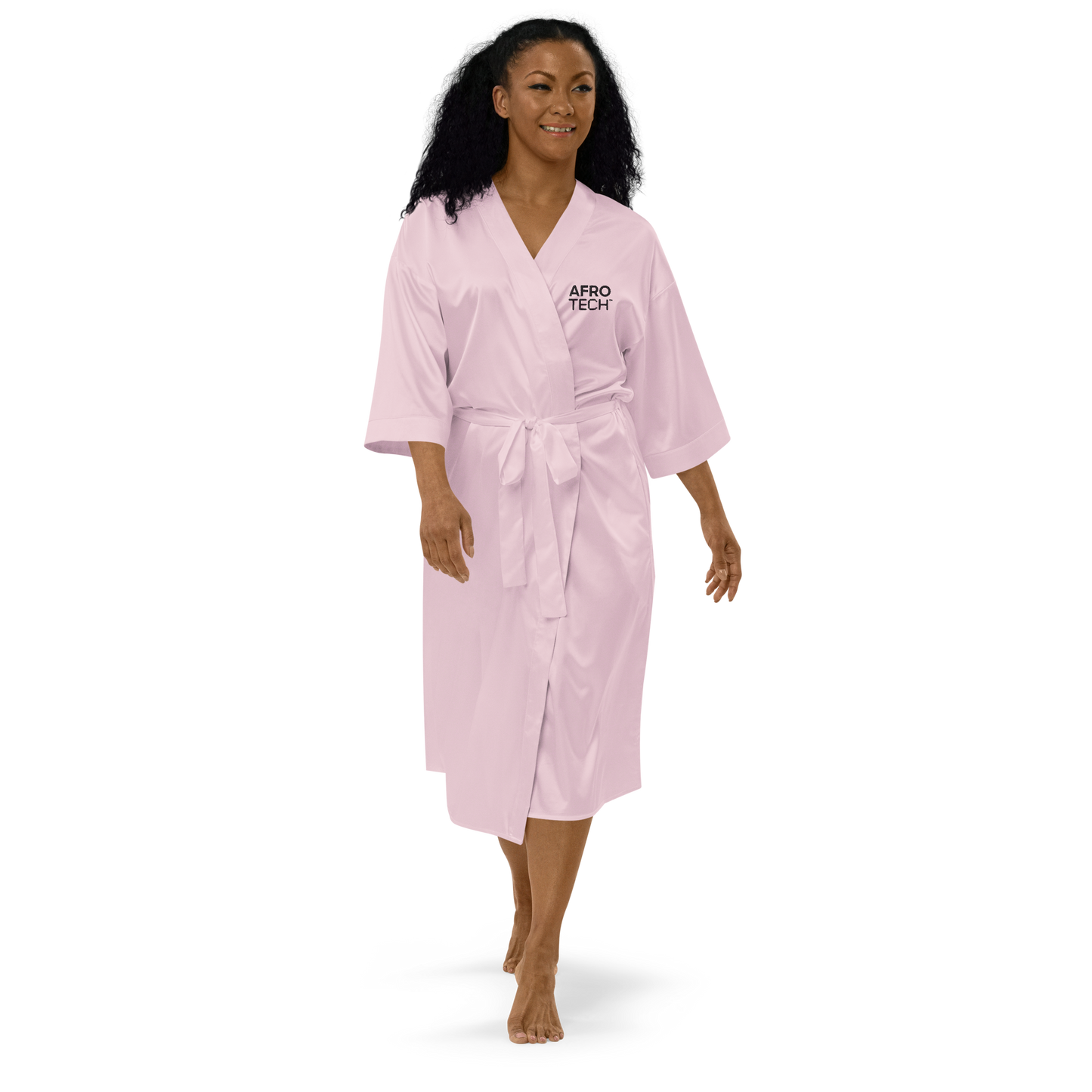 AFROTECH Satin robe