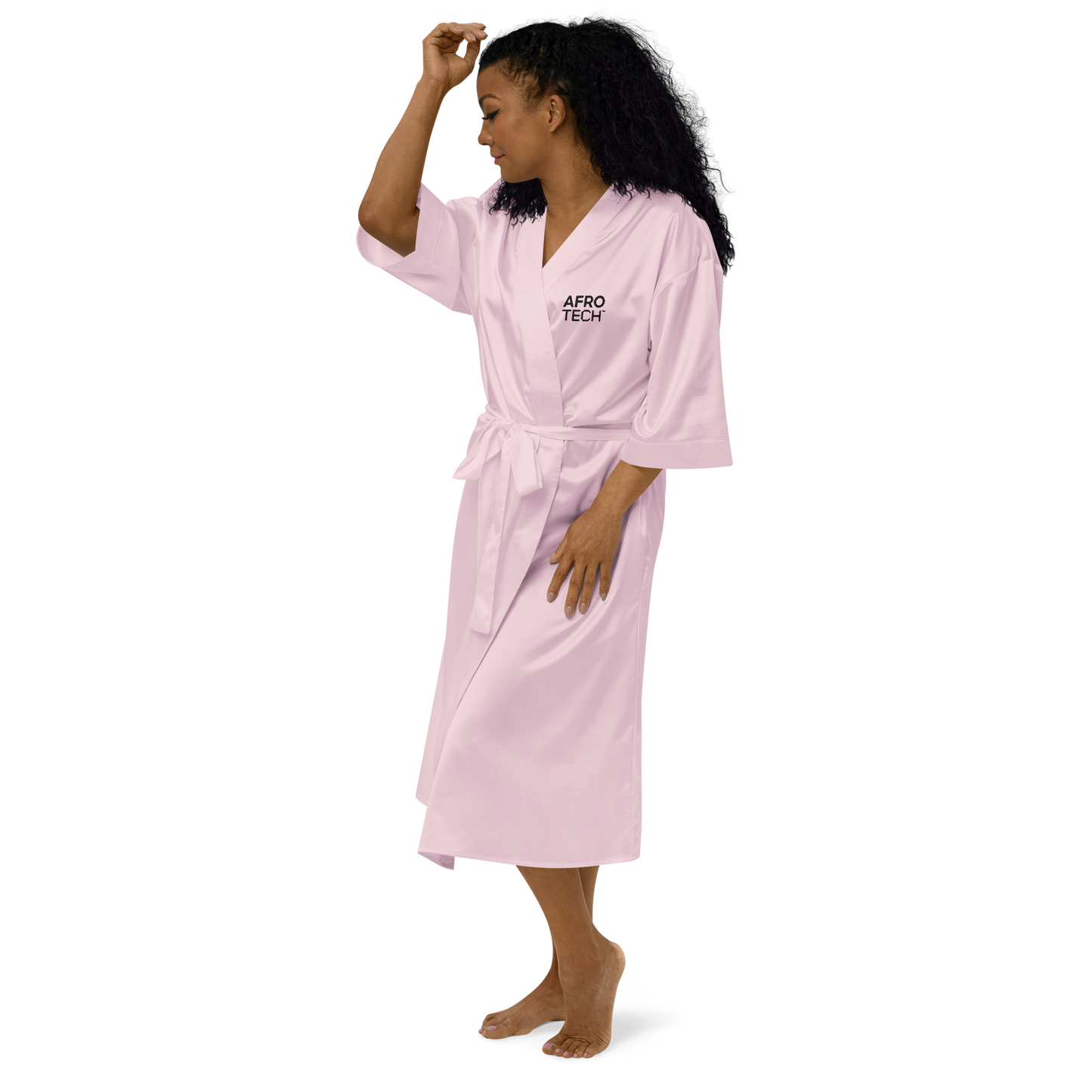 AFROTECH Satin robe