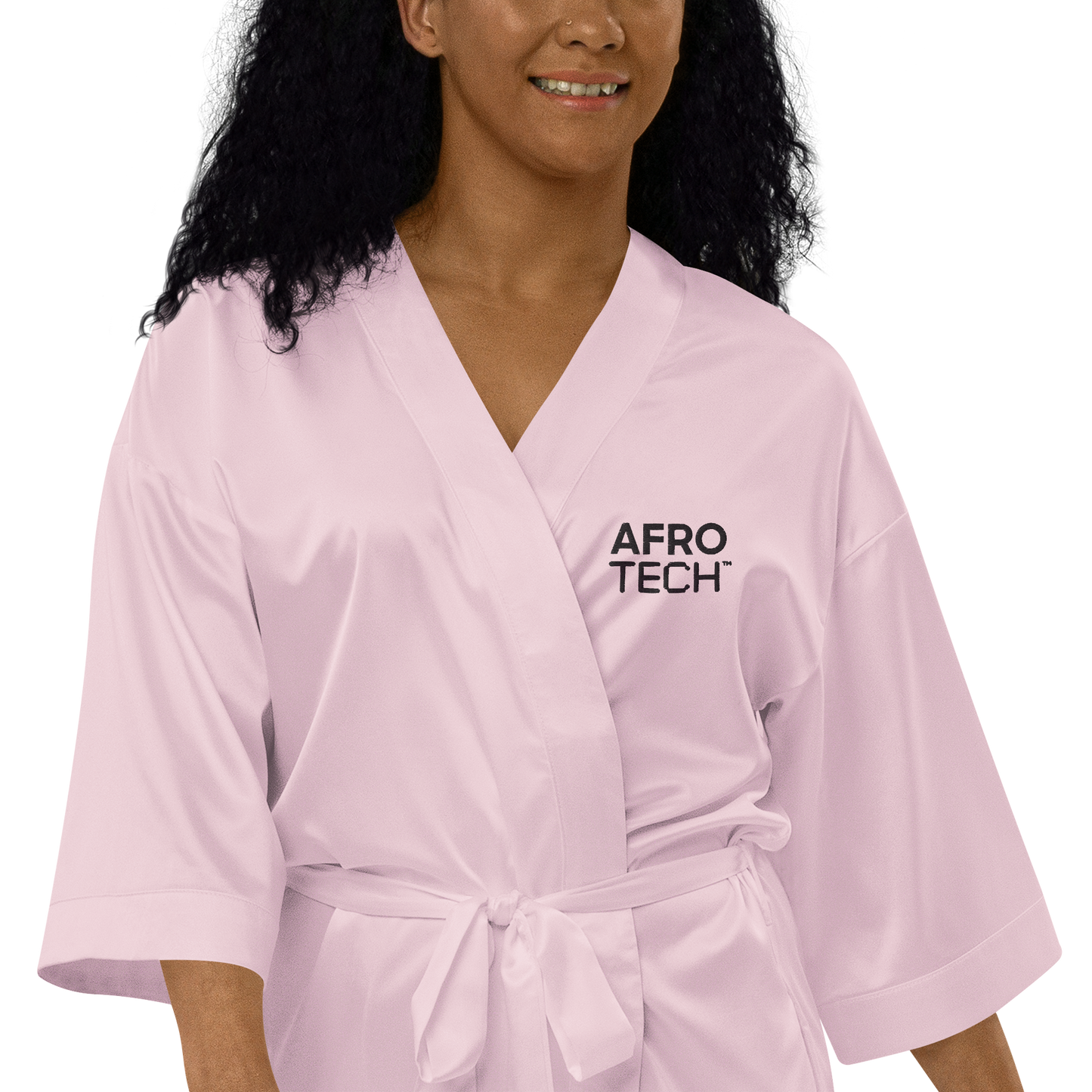 AFROTECH Satin robe