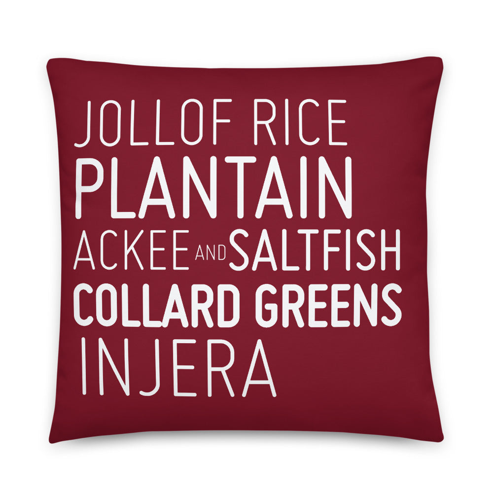 Jollof & Friends Pillow